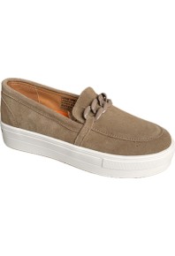 Just Bee Chimy Beige Suede